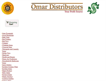 Tablet Screenshot of omardistributor.com